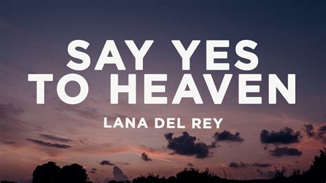 say yes to heaven original